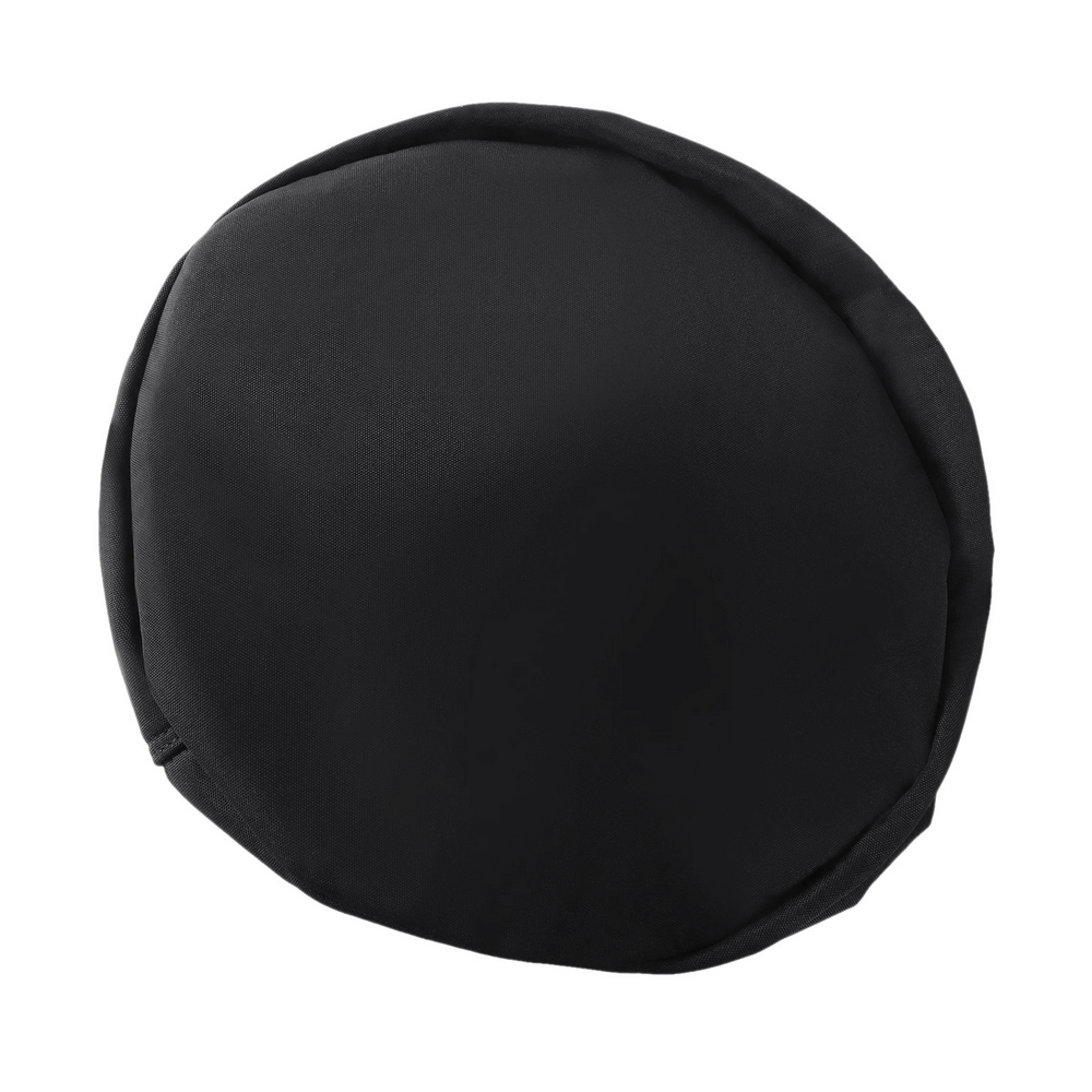 100 LB Heavy Duty Strongman Sandbag for Fitness Workouts - SF3352, black round design for power and strength training.