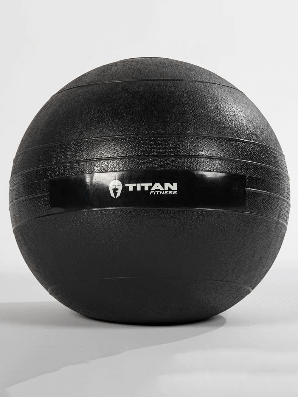 20 LB Rubber Slam Ball for Power Training and Strength Conditioning - Textured Surface for Secure Grip