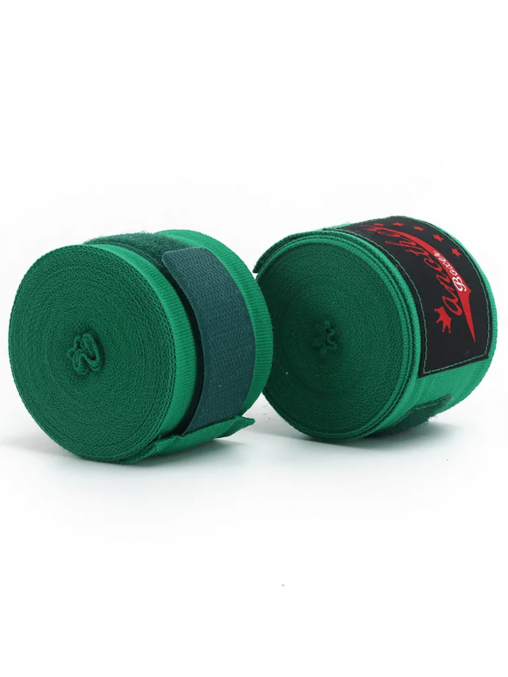Green 3M boxing wrist wraps for MMA, Muay Thai, and kickboxing, model SF3156. Durable protection for training sessions.