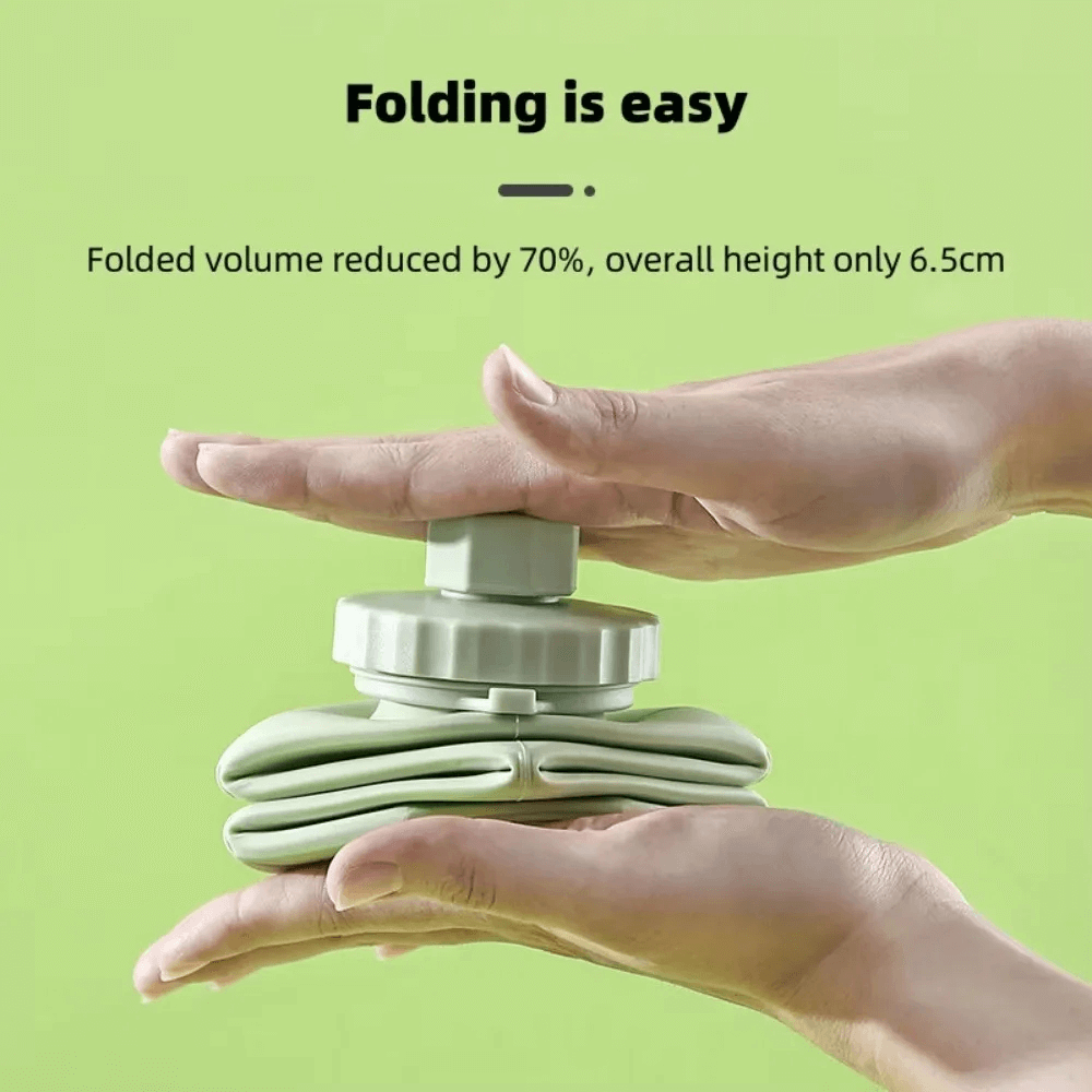 600ml Foldable Silicone Water Bottle for Gym - SF3486