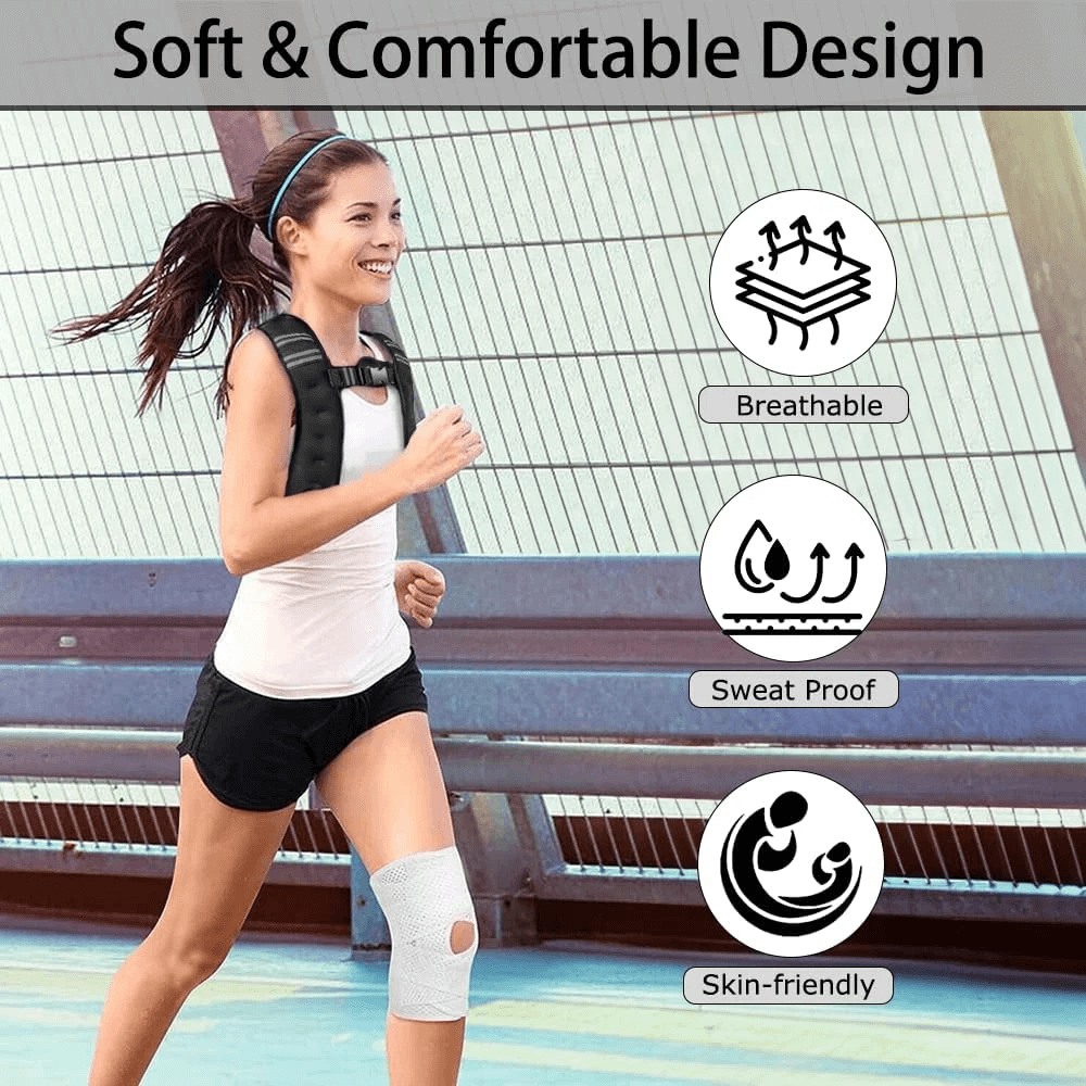 6lb/8lb Weighted Vest for Running Training - SF3432