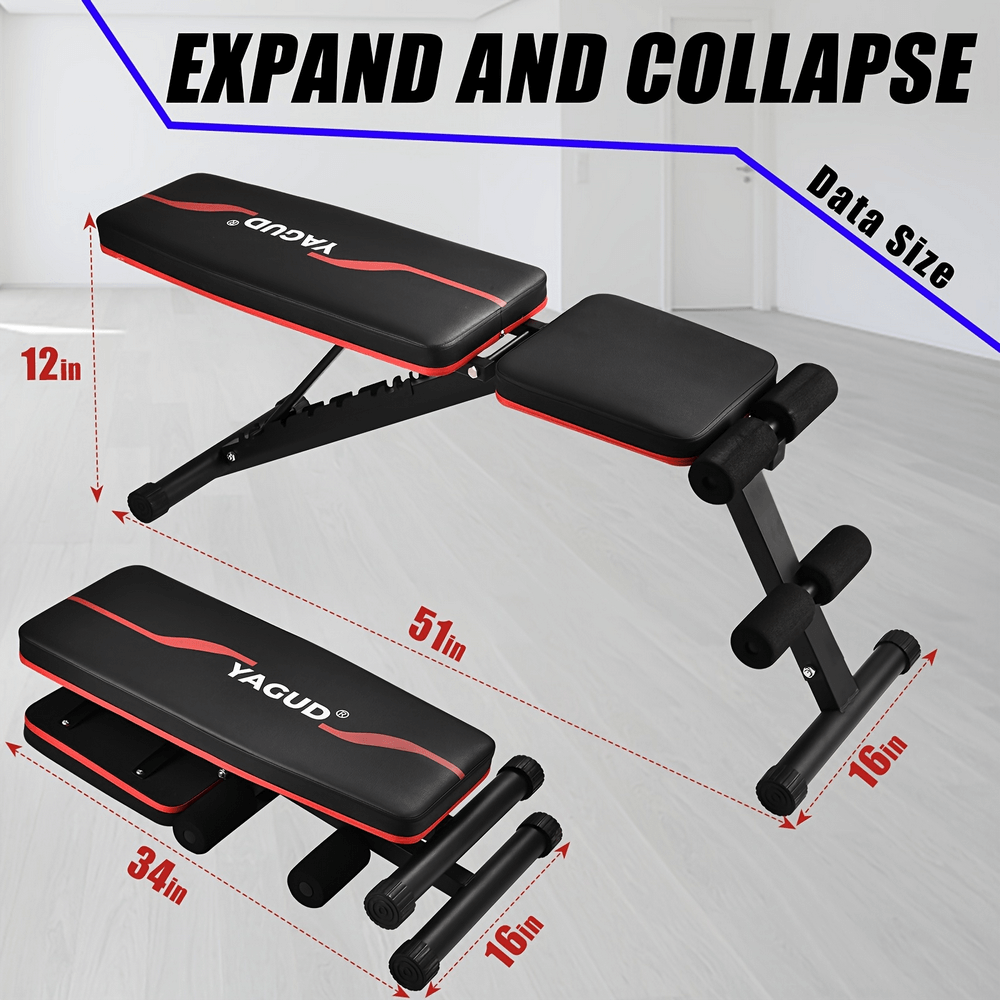 8-Angle Adjustable Strength Training Bench - SF3021