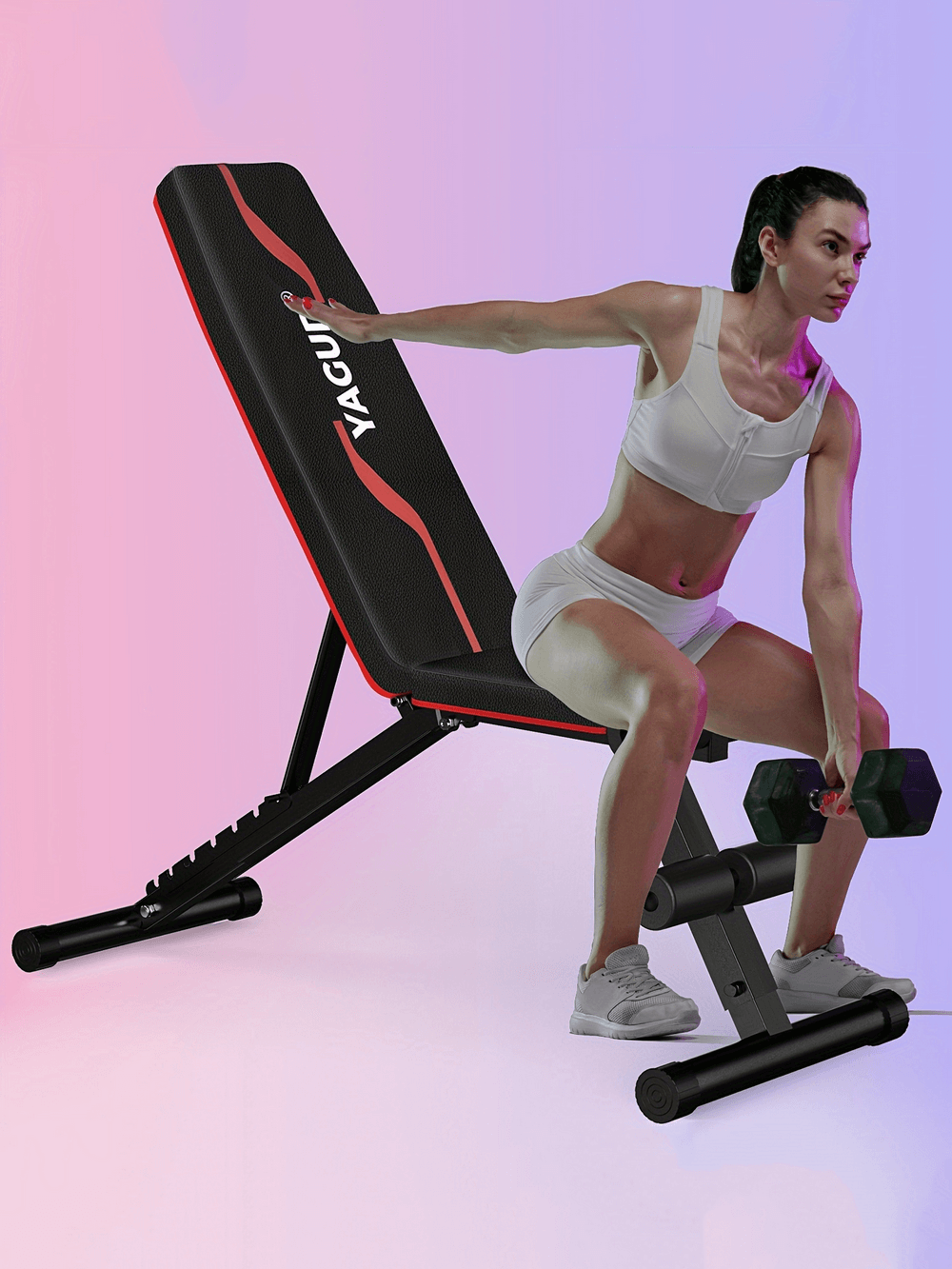 8-Angle Adjustable Strength Training Bench - SF3021