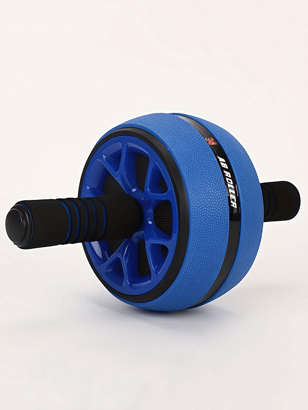 Blue Ab Roller Wheel SF2807 for core and abdominal workouts. Strengthen core, arms, and abs with silent and durable fitness equipment.