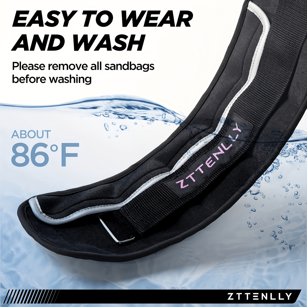 Adjustable ankle and wrist weights with easy-to-wash fabric, user-friendly design, and secure strap for workouts and rehab.