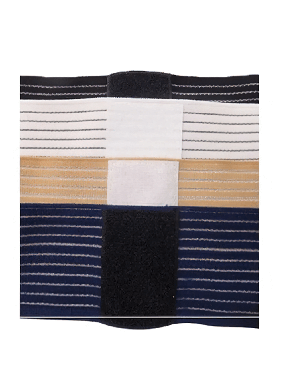 Colorful striped elastic sports wristband brace SF3171 for fitness and joint support.