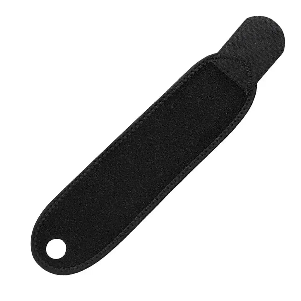 Black adjustable gym wrist support brace SF3158 for boxing and MMA, designed to reduce injury and stabilize joints during training.