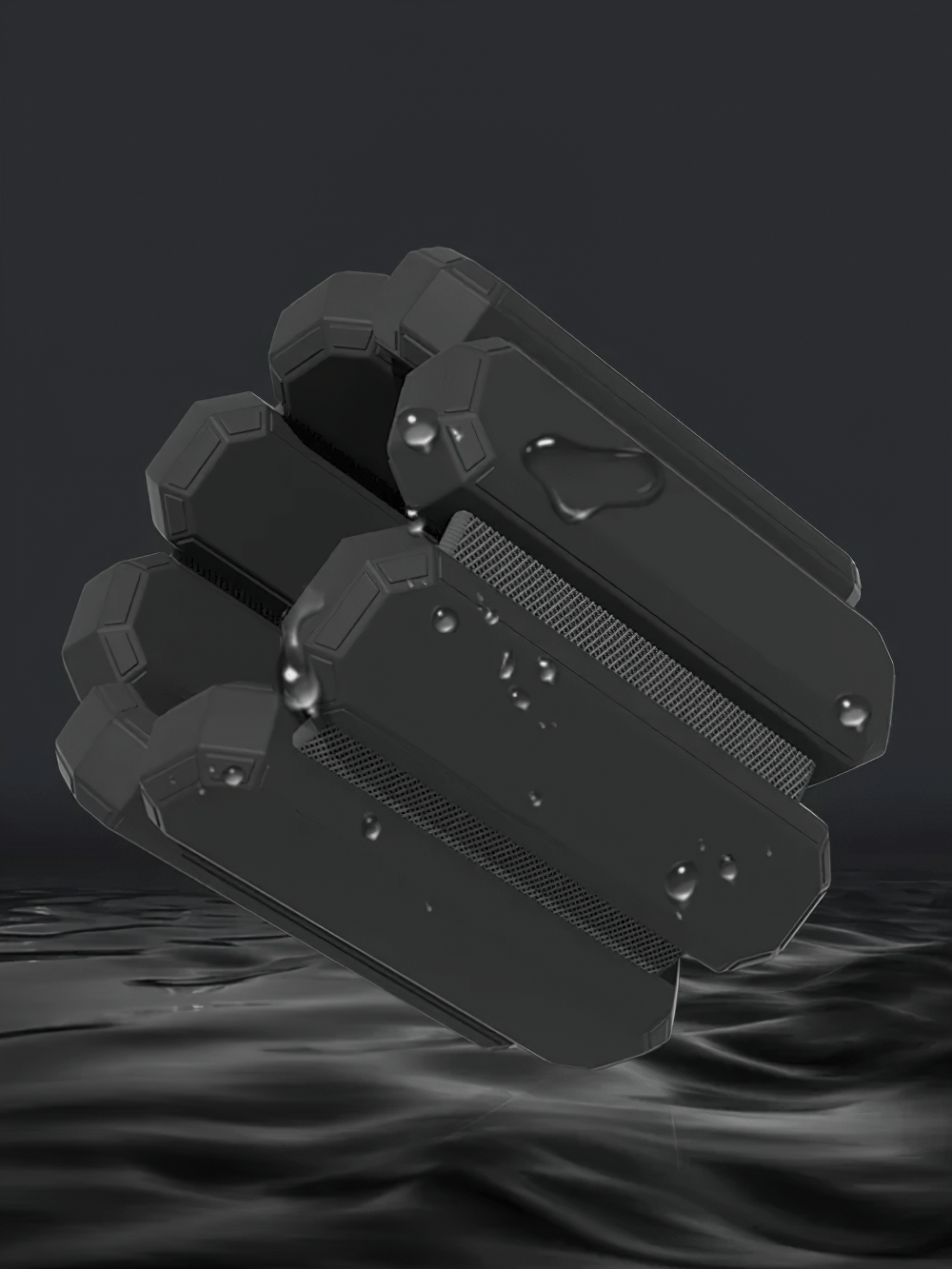 Waterproof silicone wrist and ankle weights with Velcro, ideal for running and yoga, floating on water. SF3309 model.