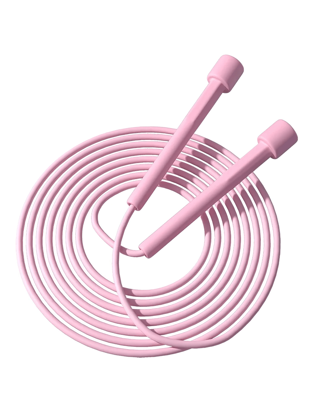 Pink adjustable skipping rope with anti-slip handles, perfect for cardio, endurance training, and fitness workouts, model SF3193.