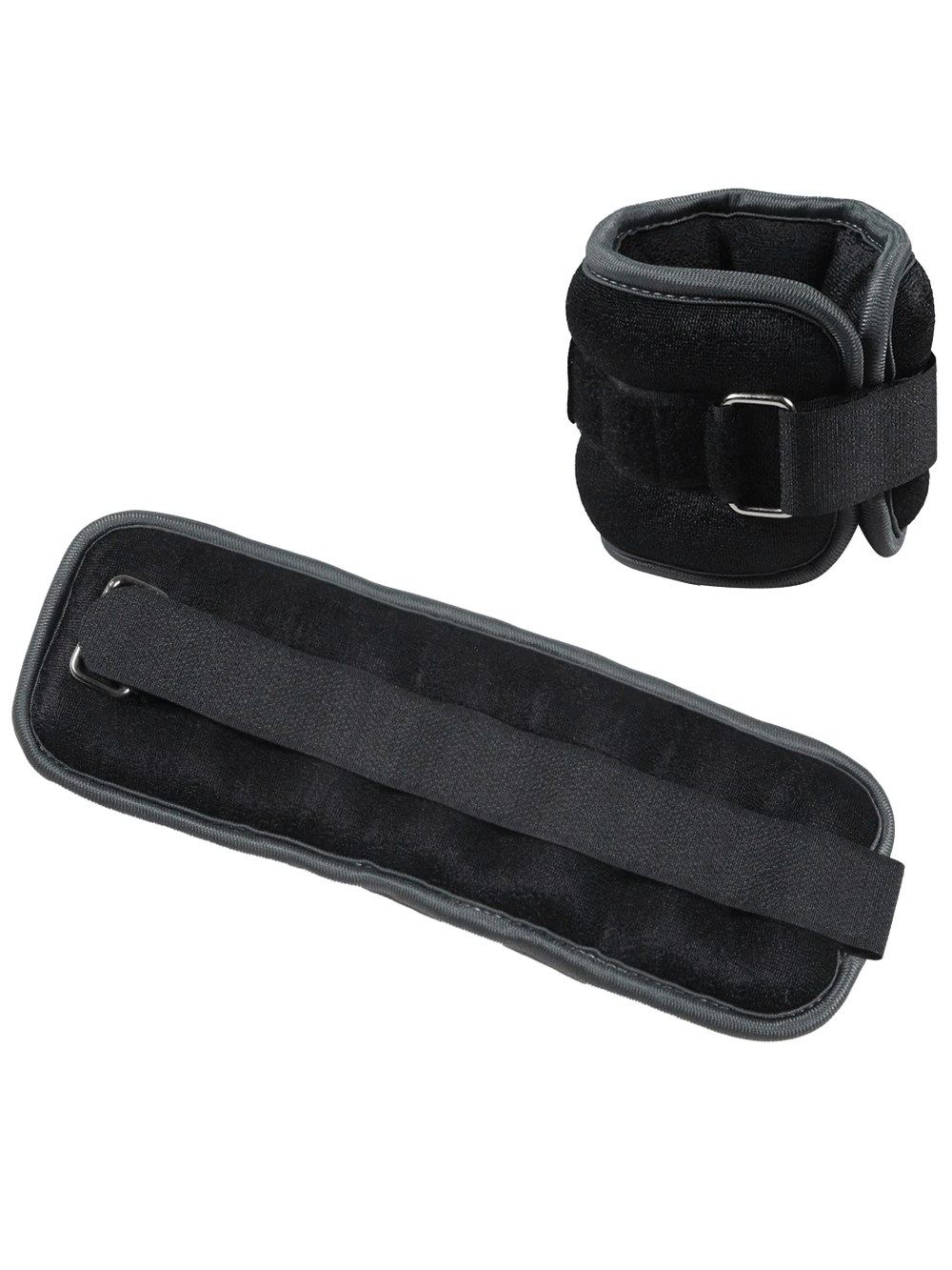Adjustable soft wrist and ankle weights for fitness, featuring ergonomic design and breathable material. Ideal for workouts and cardio.