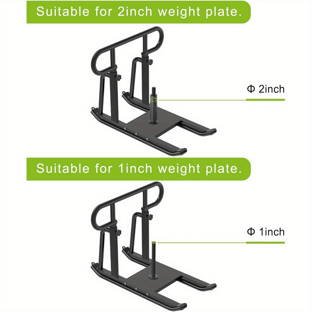 Adjustable speed training sled for 1-inch and 2-inch weight plates, boosting strength and endurance workouts - Model SF2894.