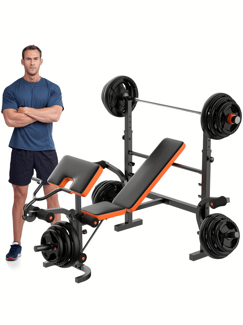 Adjustable Weight Bench with Multi-Level Functions - SF3017