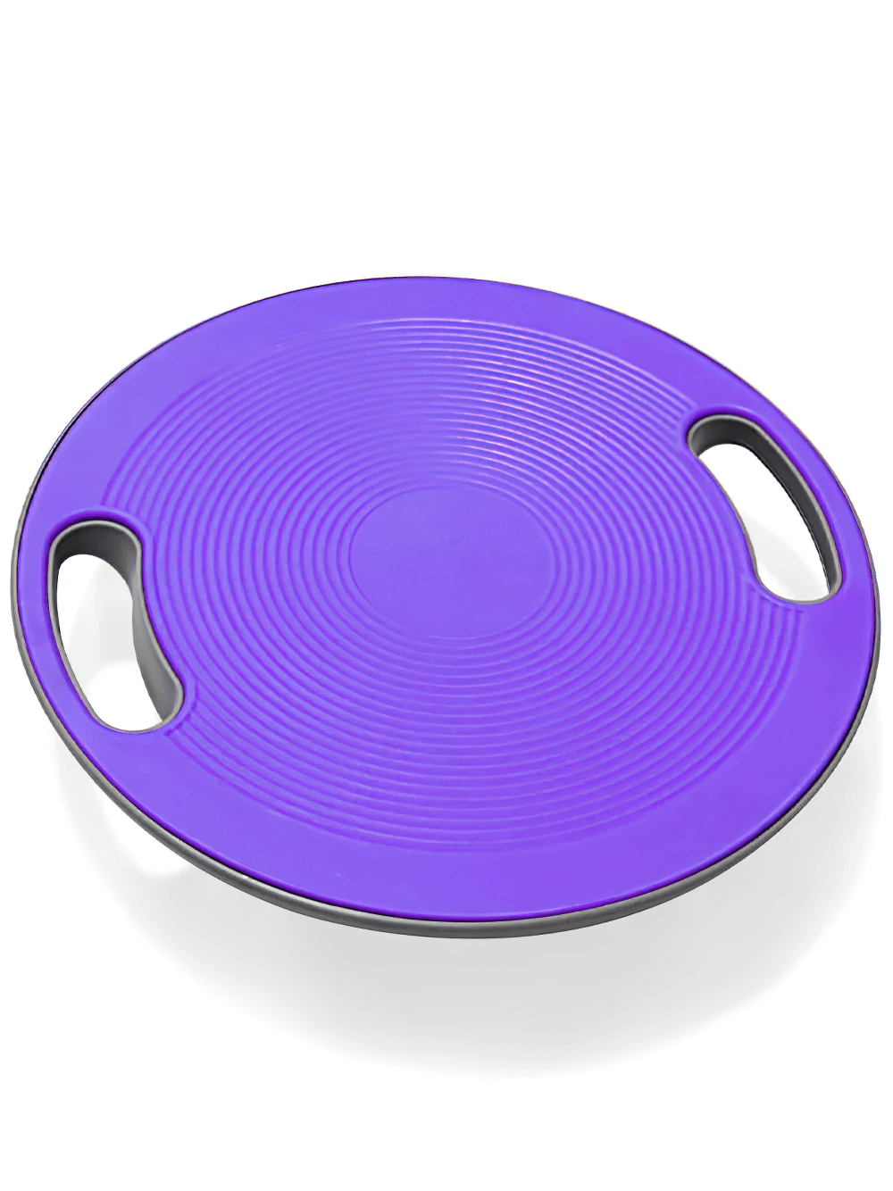 Purple Anti-Slip Fitness Balance Board with Handles - SF3501 designed for stability workouts and core strength exercises.