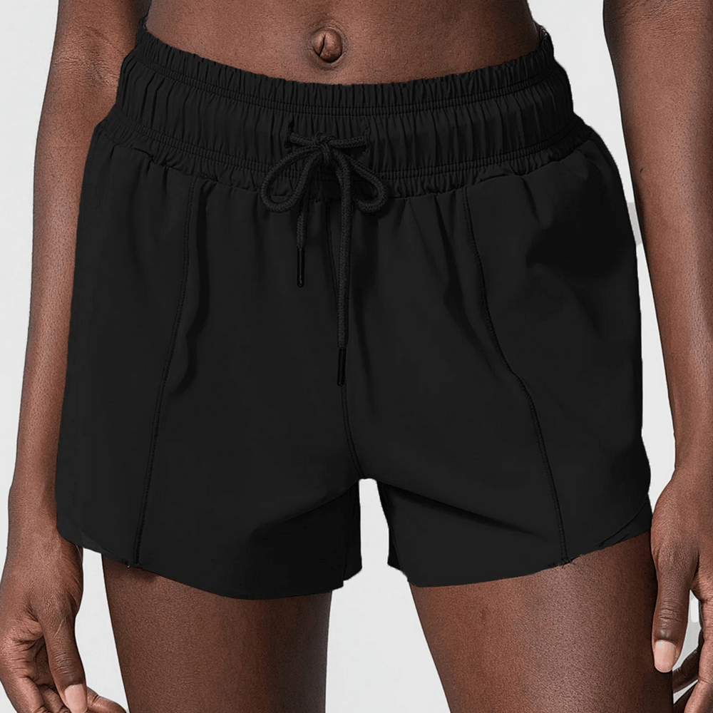 Athletic Women's Dual-Layer Running Shorts - SF2231