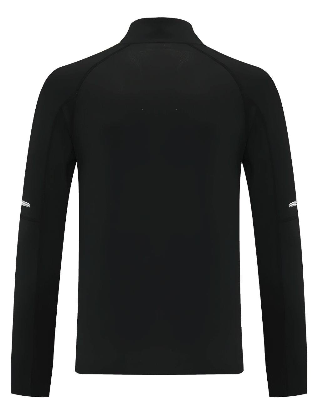 Athletic Zip-Up Male Top with Reflective Details - SF2077