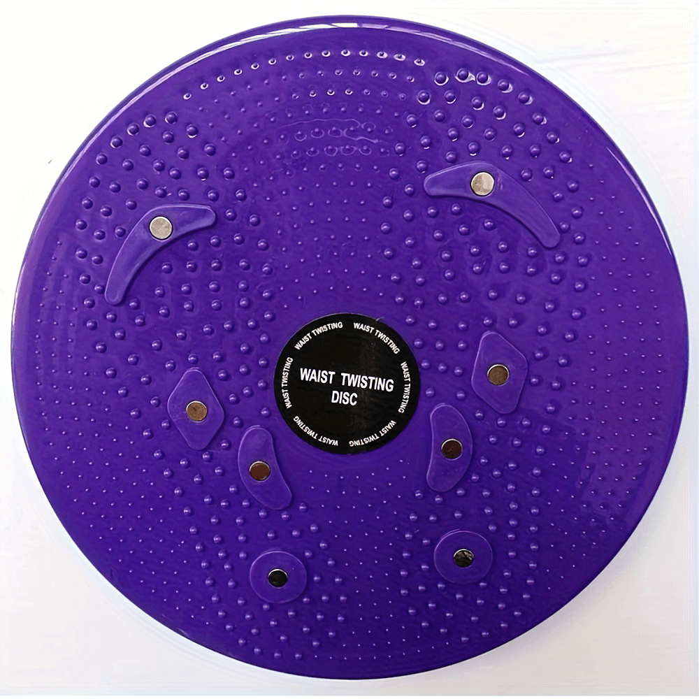 Vibrant purple waist twisting balance board SF2811 for core training and body shaping exercises