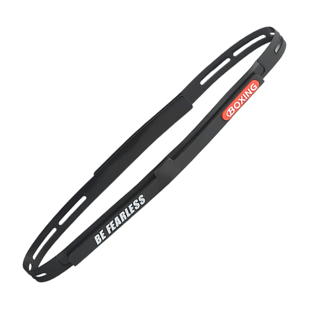 Adjustable "Be Fearless" headband for SF3150 Boxing Reflex Ball Set, ideal for speed and reflex training in boxing and MMA.
