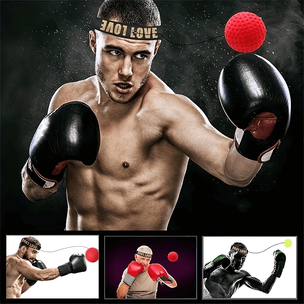 Boxing Reflex Ball with Headband for Speed Training - SF2704