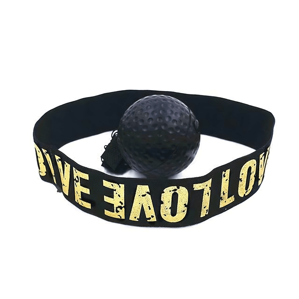 Boxing reflex ball with headband for agility and speed training; perfect for boxing, MMA, and fitness