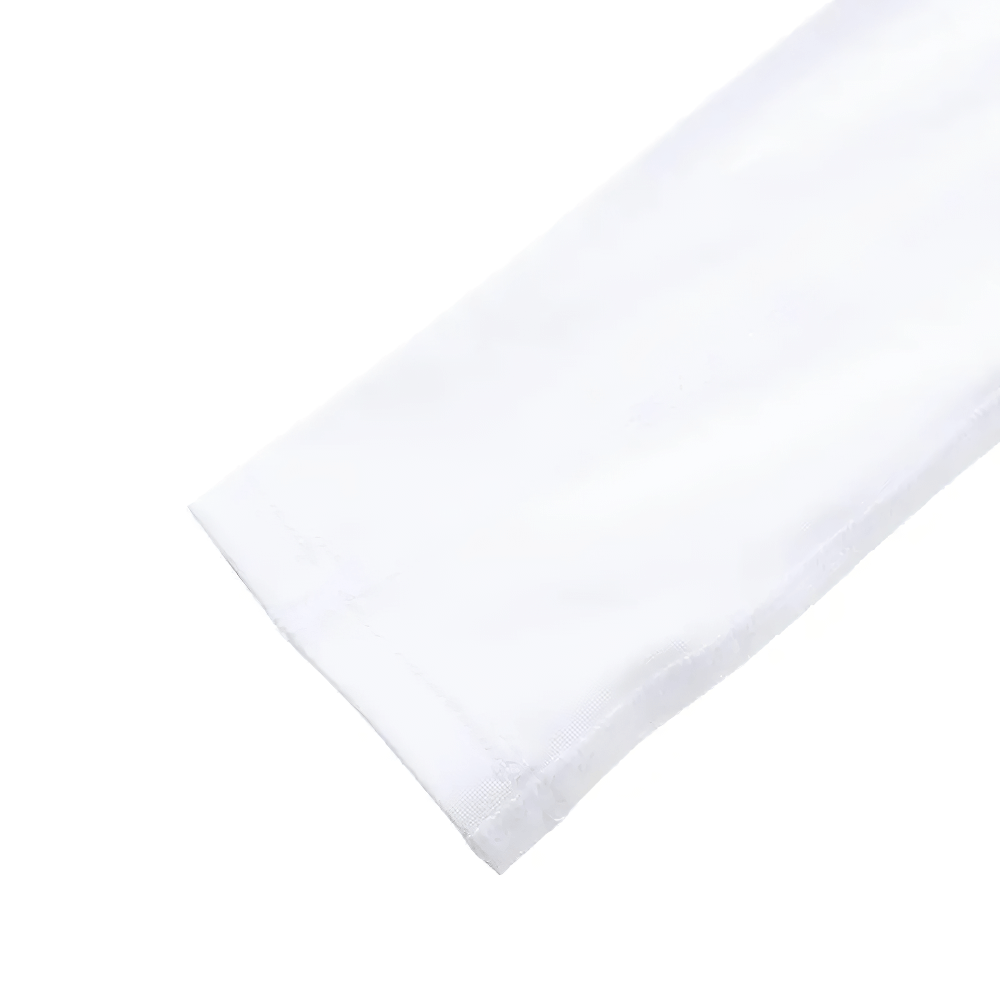 Close-up of Boys Athletic Base Layer Tights for Training - SF3759, showing stretchy white fabric detail.