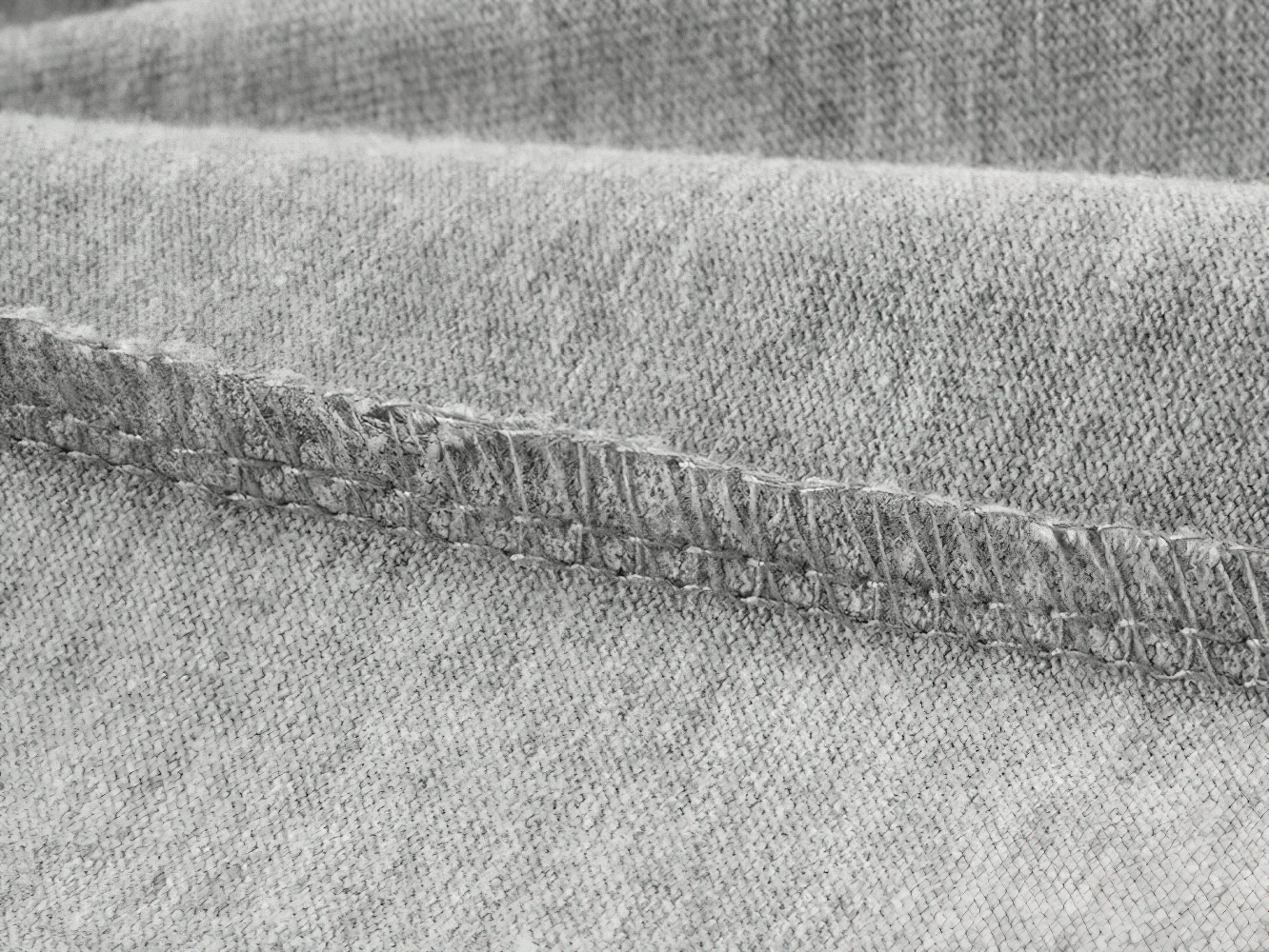 Close-up of Boys Cotton Long-Sleeved Top with Letter Print - SF3608 fabric, showcasing soft and durable cotton stitching.