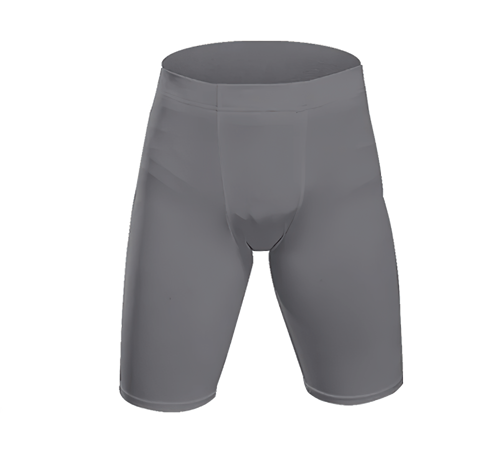 Comfortable Boys Running Shorts with Stretchy Waistband - SF3781 in grey, perfect for activewear, running, or casual sports activities.