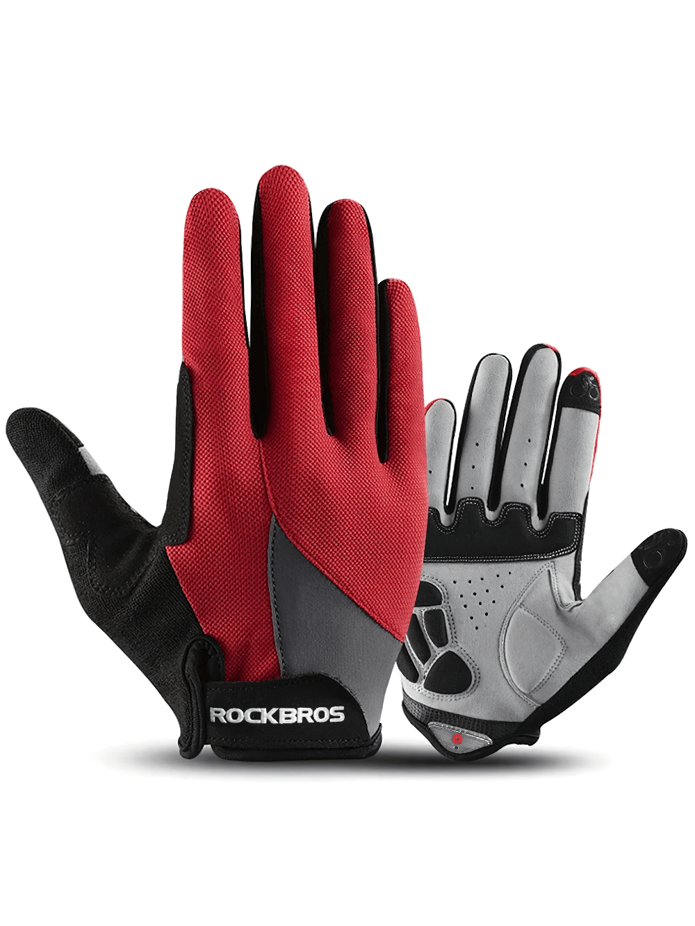 Breathable cycling gloves SF2608 with shock absorption, anti-slip silicone grips, and elastic mesh for biking adventures.