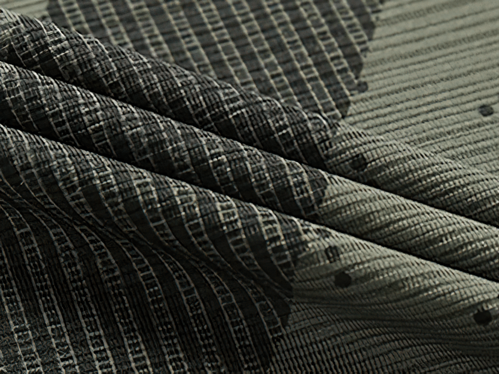 Alt Tag: Breathable Geometric Print Sports T-Shirt - SF4459 close-up of breathable geometric fabric texture, ready to move with you