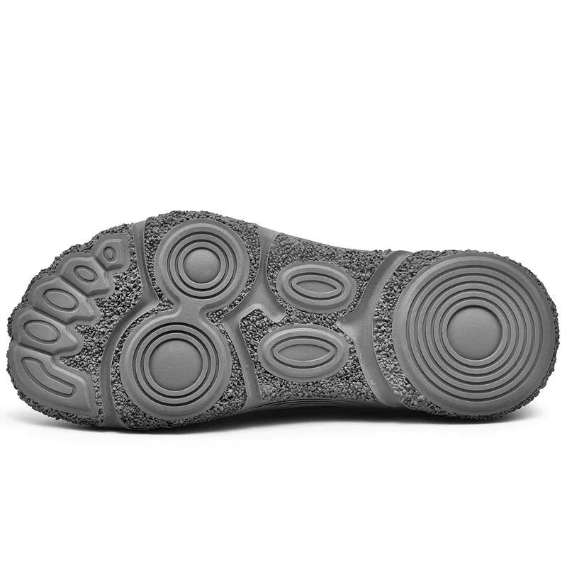 Atmungsaktive Leder-Wander-Sneaker mit verstellbarer Spitze – SF1853 