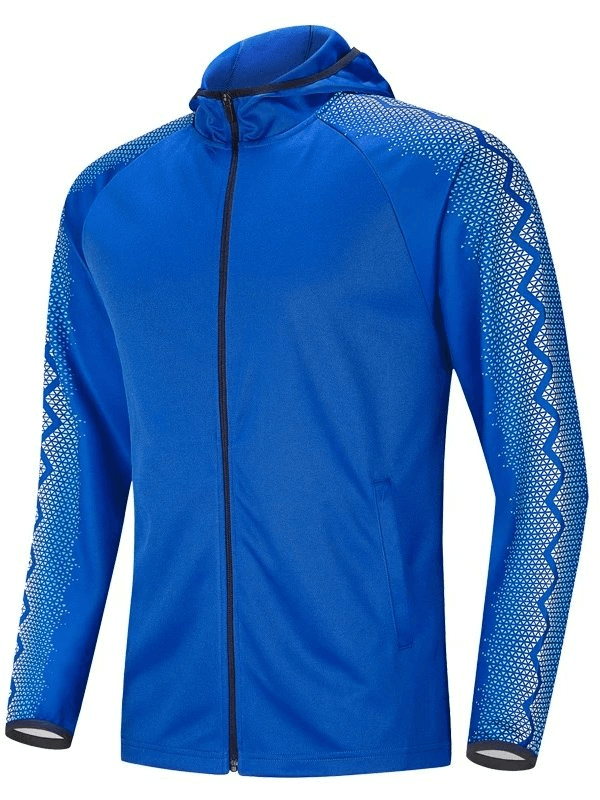 Breathable Men's Sports Jacket with Zipper - SF1925