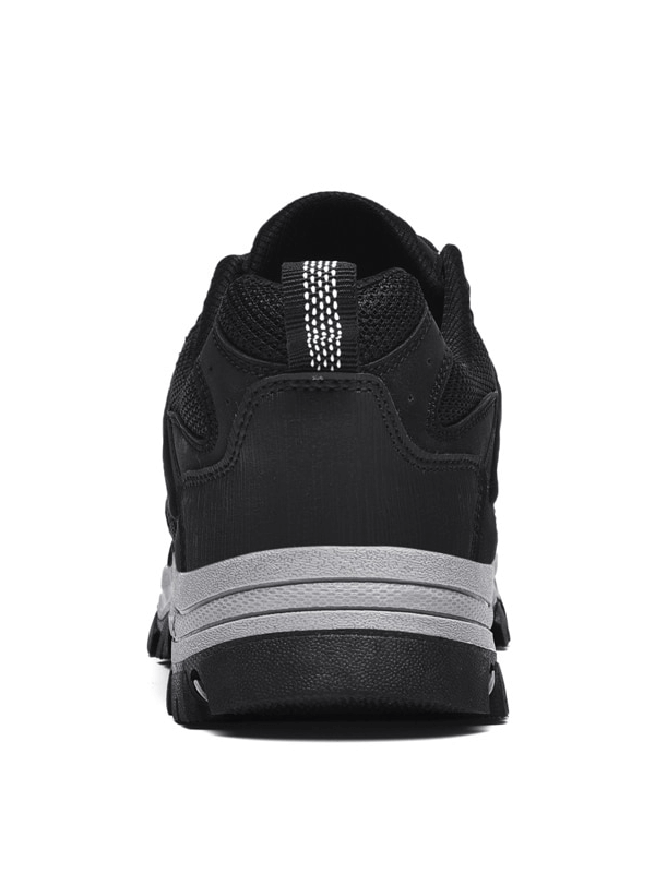 Rear view of Breathable Non-slip Men's Hiking Shoes SF1411, featuring durable materials and anti-slip outsole.