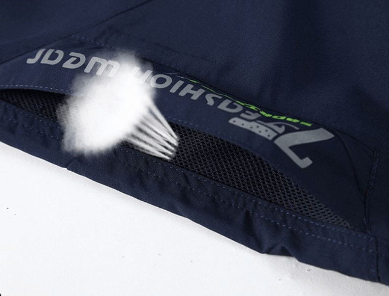 Breathable Quick Dry Men's Shorts showcasing ventilation feature and stylish design