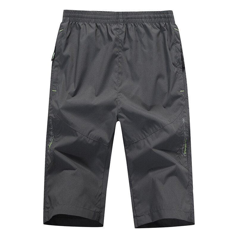 Breathable Quick Dry Men's Long Shorts with Zipper Pockets - SF1353
