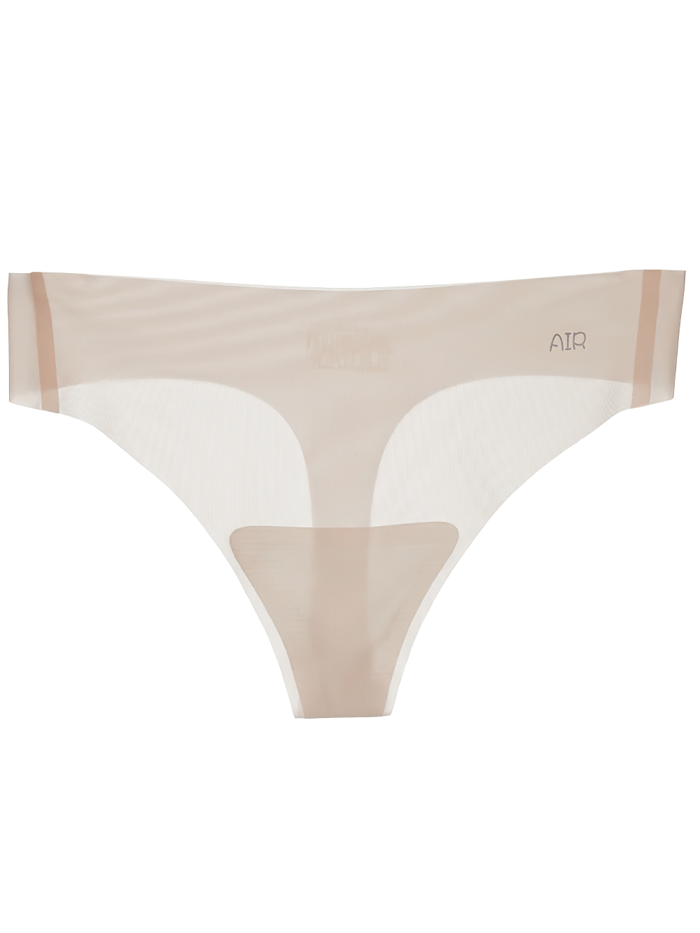 Alt Tag: Seamless breathable thong underwear with laser-cut edges for no-show effect; soft, lightweight, adaptable for comfort.