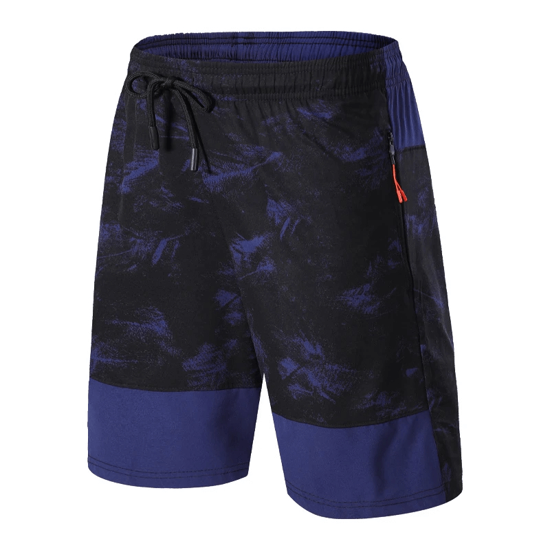 Camo Running Shorts SF2166 - Breathable, Lightweight, Athletic Performance - Men's Trendy Loose Fit with Camouflage Pattern
