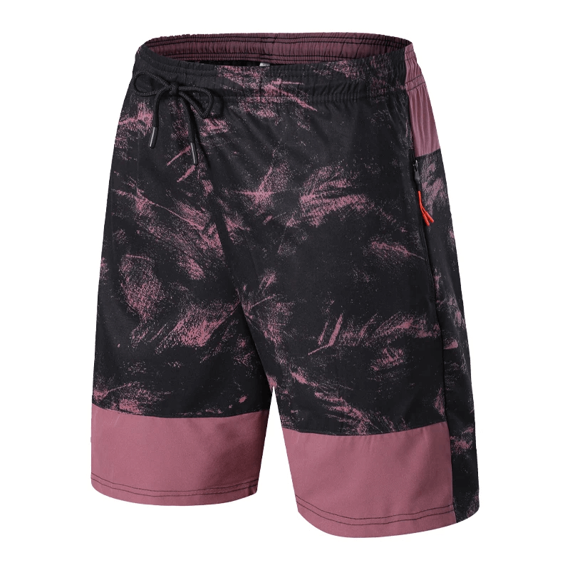 Men's Camo Running Shorts SF2166 - Breathable, lightweight, athletic shorts with a trendy camouflage design for optimal performance.