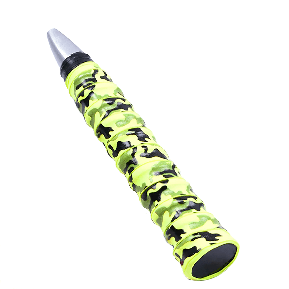 Vibrant camo design on Camo Tennis Racket Grip Tape Anti-Slip Overgrip - SF3440 for enhanced control and moisture absorption.