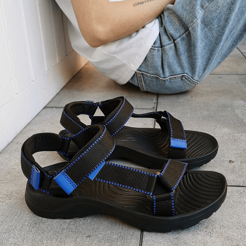 Casual Flexible Sports Men's Sandals with Velcro - SF1549
