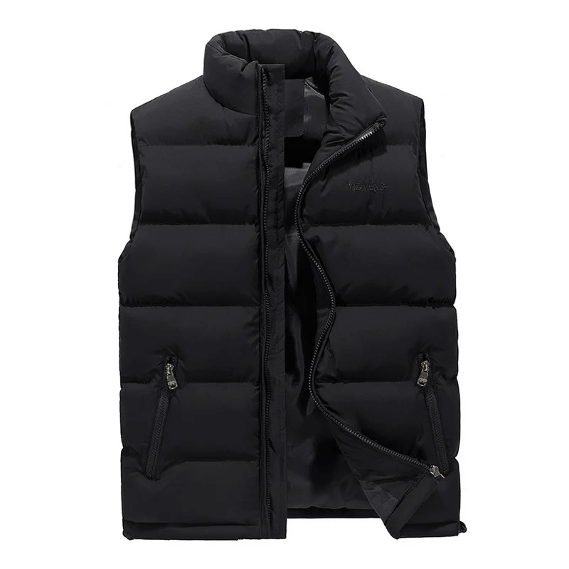 Casual Stylish Warm Men's Vest with Zipper - SF1784