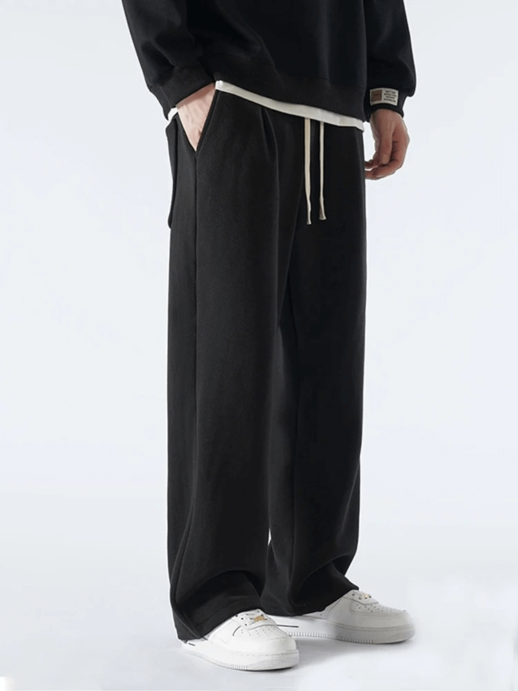 Casual Wide Fleece Sweatpants for Men - SF1970