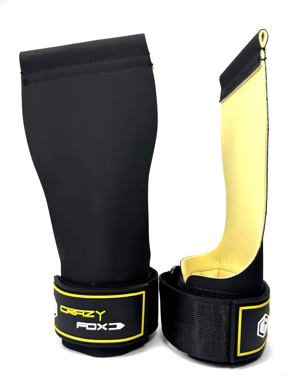 Chalk Grips for Weightlifting and CrossFit Training - SF3504 with durable wrist straps and non-slip surface