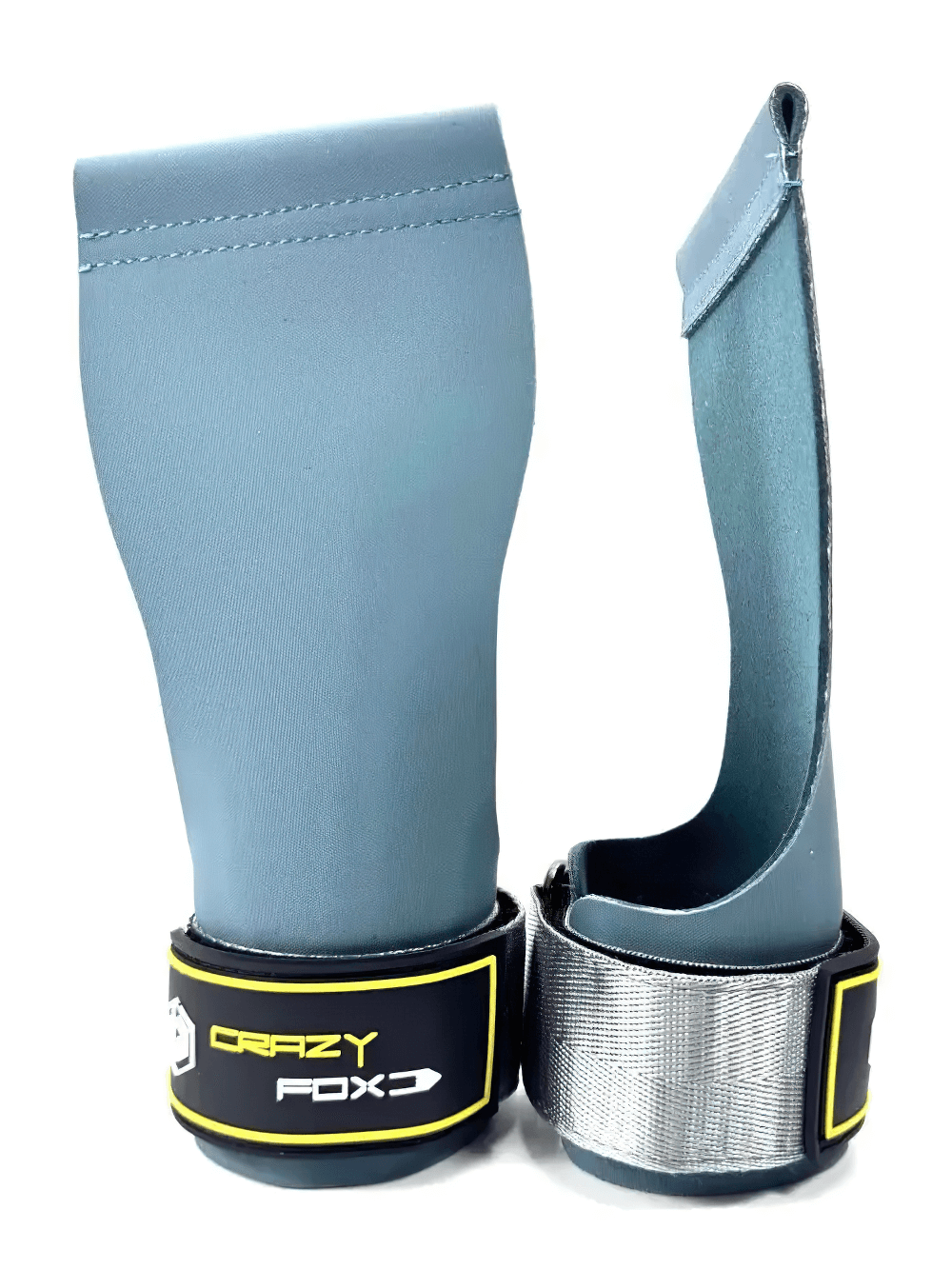 Chalk Grips for Weightlifting and CrossFit Training - SF3504 with durable wrist straps and non-slip Hypalon surface.