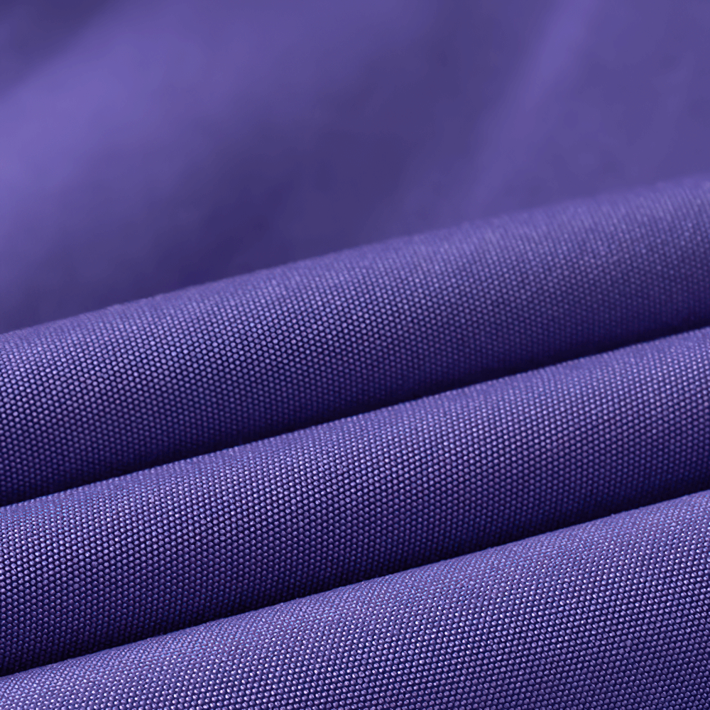 Close-up of fabric detail in Color-Blocked Zipper Hooded Windbreaker Jacket - SF3714.