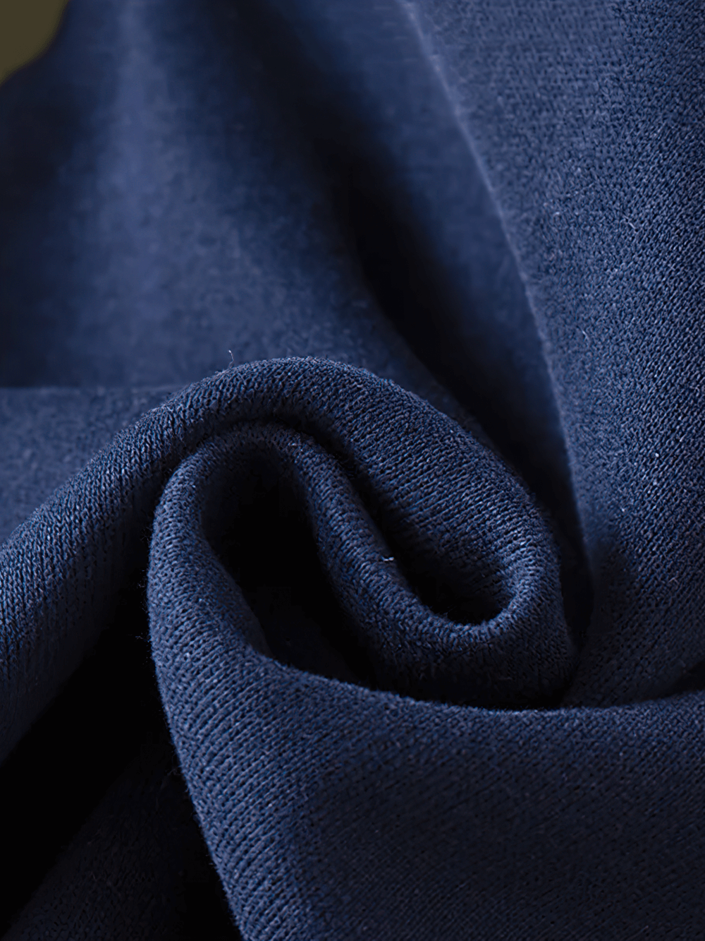 Soft fabric detail of Colorblock Hoodie with Plane Graphic and Zipper - SF3659 in navy blue.