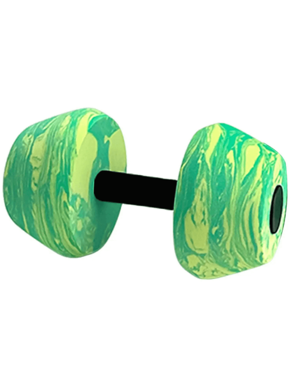 Colorful aqua dumbbell SF3346 for pool aerobics, lightweight and buoyant for aquatic workouts, upper body toning, and muscle endurance.