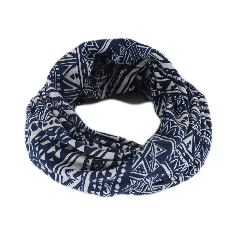 Cotton warm dance hat scarf with stylish print for girls, perfect for casual occasions, providing comfort and warmth. SF1727.