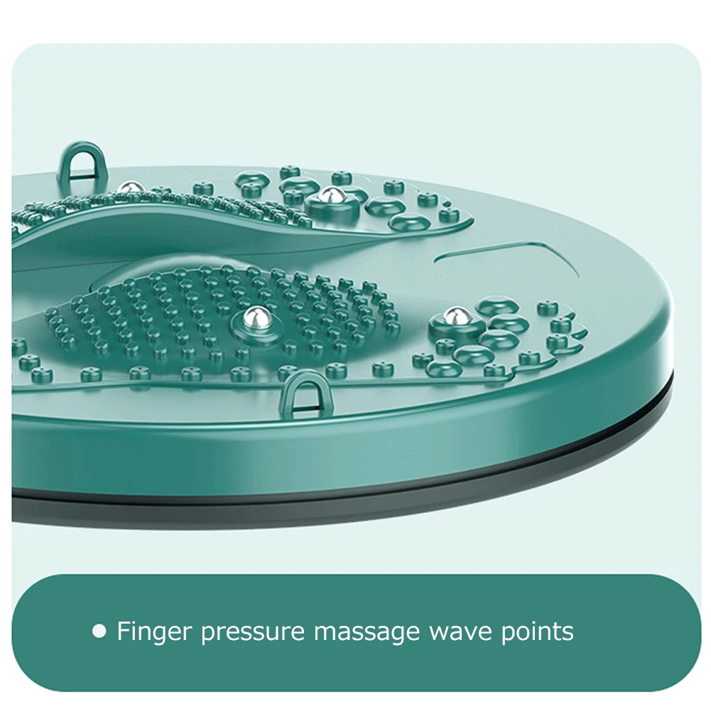 Close-up of Digital Rotating Waist Twister Board for Fitness - SF3498 with massage wave points