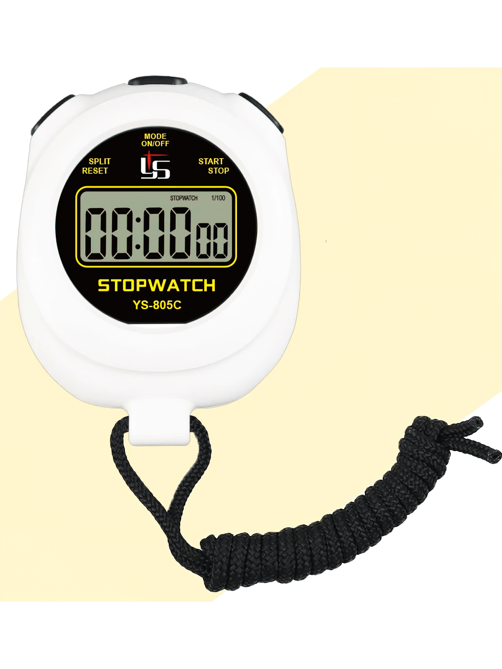 Digital Sport Stopwatch Timer with Countdown - SF3471 with durable ABS, easy buttons, timer, alarm for precise athlete training.