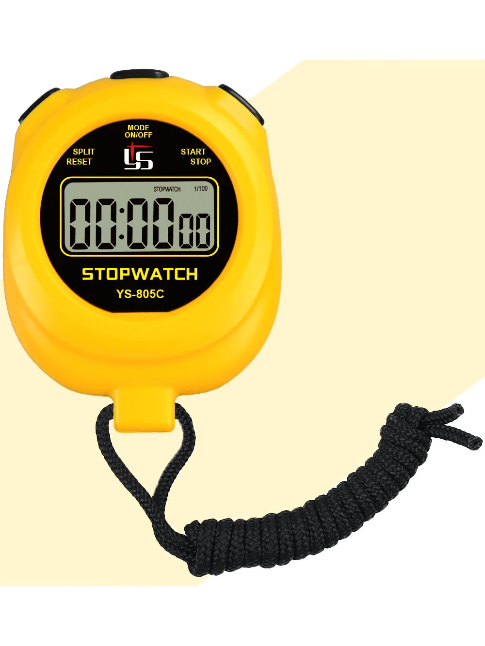 Digital Sport Stopwatch Timer with Countdown - SF3471, professional training stopwatch with timer, alarm, and durable ABS design.