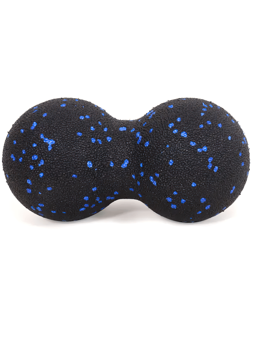 Double-sided massage ball for deep tissue relief, featuring a dual-sphere design for targeting muscle knots. Perfect for back and neck tension.